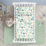 КПБ ясельный  BabyRelax  сатин,  Дино