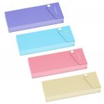 Пенал пластиковый ErichKrause® Diagonal Pastel, ассорти (в коробке-дисплее по 12 шт.)
