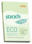 Блок самоклеящ. Stick`n ECO 51x76 мм 1 шт 100 л. зелен. пастель 1 цв.