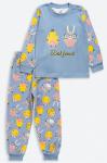 Хлопковая пижама из интерлока для девочки
