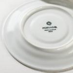 Блюдце фарфоровое чайное CORAL, d=15 см, цвет белый