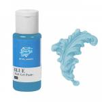 Водорастворимая пищевая гуашь MATT GEL PASTE BLUE (Синий) 30 мл