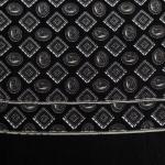 Шарф текстильный мужской, цвет чёрный, размер 29х127