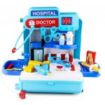 *BOWA Игровой набор доктора"Передвижная больница" (62х49 см, 34 дет., сборный, свет, звук, в чемодане)