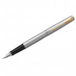 Ручка перьевая Parker Jotter Stainless Steel GT 1,0мм, подарочная упаковка, 2030948