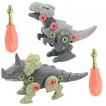 *Mioshi Active Игровой набор "Динозавр-конструктор: Тираннозавр и стиракозавр" (2 шт., 20 см, 2 отвёртки)