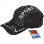 Бейсболка спортивная "Sport style", цвет черный, р58