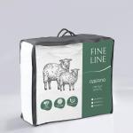 Одеяло "Fine Line" Ideal 140х205 овечья шерсть
