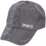 Бейсболка спортивная "Sport", цвет серый, р58