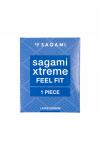 Презервативы Sagami, extreme, feel fit, гладкие, 19 см, 5,1 см, 1 шт.