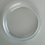 Форма круглая для запекания и выпечки из жаропрочного стекла Borcam, 1,5 л, рифлёная