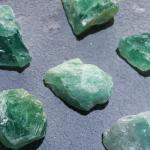 Набор для творчества "Зеленый флюорит", кристаллы, фракция 2-3 см, 100 г