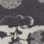 Одеяло байковое Кот в сапогах 100х140см, цвет серый 400г/м , хлопок 100%