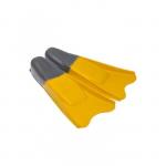 Ласты POOL COLOUR SHORT, длина стопы 20,5 см,размер 30-33, цвет жёлтый