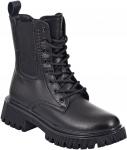Ботинки демисезонные женские, 505133-4, чёрный, Highlander, 37