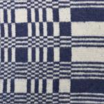 Одеяло байковое 100х140см, цвет синий, 400г/м, , хлопок 100%