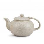 Чайник заварочный 750мл с ситечком, цвет Песочный белый (керамика) FISSMAN 9515