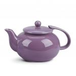 Чайник заварочный 750мл с ситечком, цвет Сиреневый (керамика) FISSMAN 9514