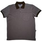 Рубашка-поло с карманом (Fayz-M), коричневый, арт. FZ045-07