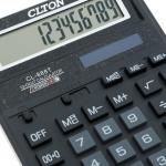 Калькулятор настольный, 12 - разрядный, CL - 888T, двойное питание