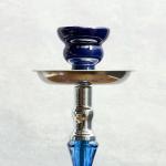 Кальян "Танзанит", 55 см, 2 трубки, синий