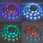 Cветодиодная лента Uniel «Бегущий огонь» 5 м, IP65, SMD5050, 30 LED/м, 7.2 Вт/м, 12 В, RGB