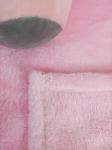 Игрушка-подушка с пледом - Бегемот розовый