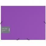 Папка-короб на резинке Berlingo Color Zone А4, 50 мм, 1000 мкм, фиолетовая, DB50107