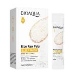 893134 BIOAQUA RICE RAW PULP Ночная маска для лица с экстрактом риса, 4мл*20шт