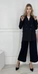 Женская Одежда 13001 "Пуговицы-Однотонный"Черный