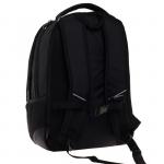 Рюкзак школьный, 42 х 30 х 20 см, эргономичная спинка, Hatber Sreet "Космос", чёрный NRk_75071