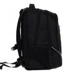 Рюкзак школьный, 42 х 30 х 20 см, эргономичная спинка, Hatber Sreet "Космос", чёрный NRk_75071