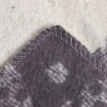 Одеяло байковое Мышки 100х140см, цвет серый 400г/м хл100%