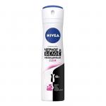 Антиперспирант Nivea «Черное и Белое», спрей, невидимый, 150 мл