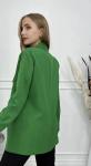 Женская Одежда 13001 "Отложной Ворот"Зеленый