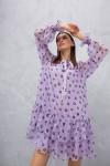 Платье BUTER 2566 лиловый
