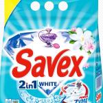 Порошок стиральный "SAVEX" 2 in 1 White Automat, 2кг