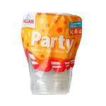 Стакан пластиковый из РР, прозрачный, 500мл, 6шт/уп, Party Classic