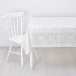 Клеёнка ажурная Lace «Царский лад», ширина 137 см, рулон 20 метров