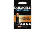 Элемент питания Duracell Optimum LR03/286 BL4