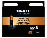 Элемент питания Duracell Optimum LR03/286 BL8