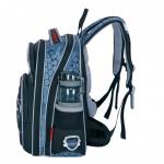 Рюкзак каркасный 35 х 28 х 15 см, Across 178, наполнение: мешок, пенал, синий ACR22-178-1