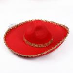 Шляпа «Мексиканка», красная