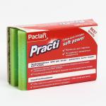 PACLAN PRACTI SOFT POWER Губки для посуды, 2шт