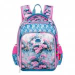 Рюкзак каркасный 39 х 29 х 17 см, Across 640, наполнение: мешок, голубой/розовый ACR22-640-9