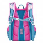 Рюкзак каркасный 39 х 29 х 17 см, Across 640, наполнение: мешок, голубой/розовый ACR22-640-9
