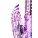 Вибратор с клиторальным стимулятором Toyfa A-Toys High-Tech fantasy , TPE, цвет фиолетовый, 22 см