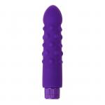 Вибратор Toyfa A-toys, силикон, цвет фиолетовый, 17 см