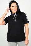 Женская футболка Инфинити Черный