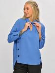 1-17-024-15 блузка "Миранда" голубой
